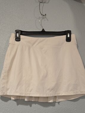 White Tennis Skort
